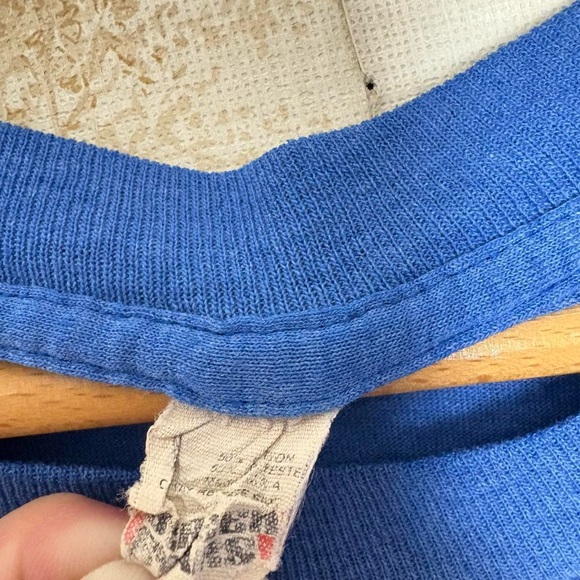 Vintage 80s Smithsonian Institution The Castle blue Washington D.C. museum tee - Picture 8 of 8